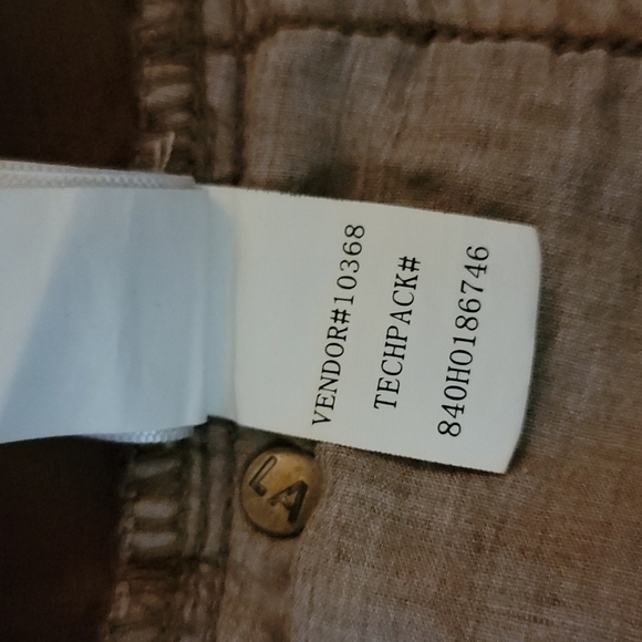 PacSun Cotton Corduroy Mini Skirt Size 27 Brown - Picture 6 of 6